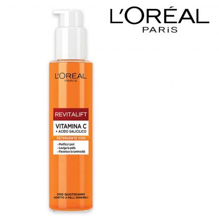 L'oreal revitalift vitamina c detergente viso pelli sensibili 150 ml
