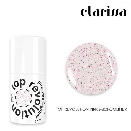 Clarissa top revolution pink microglitter 7 ml