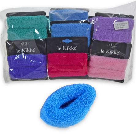 Le kikke polsone spugna colori forti box da 12 pezzi