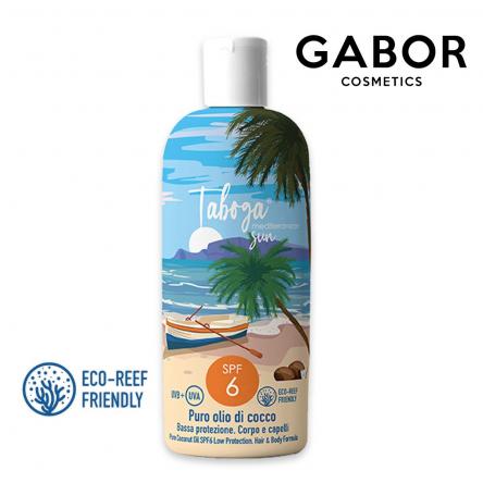 Taboga puro olio cocco corpo/capelli spf6 - 200 ml
