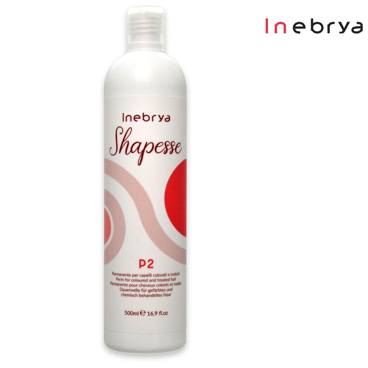 Inebrya p2 permanente per capelli colorati e trattati 500 ml