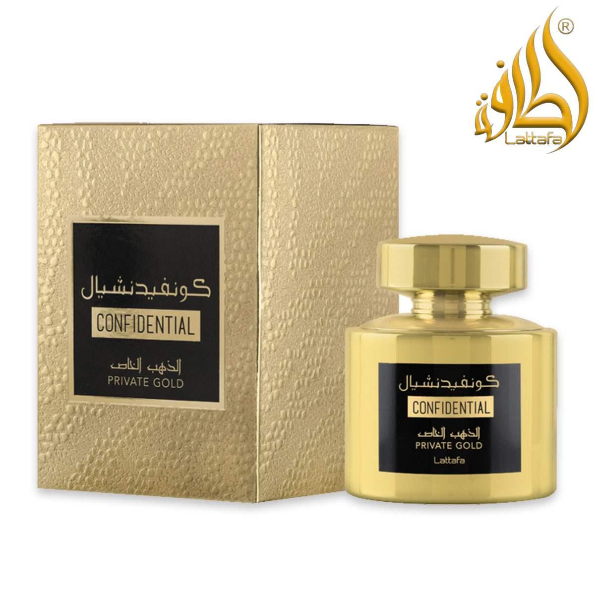 Lattafa confidential private gold(usx)edp 100 ml