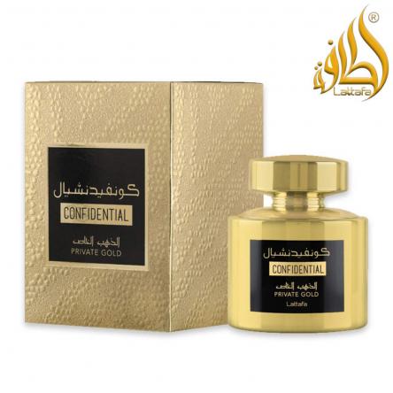 Lattafa confidential private gold(usx)edp 100 ml