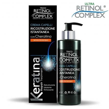 Trico retinol complex masch. crema capelli ricostr. istantanea con cheratina 100 ml