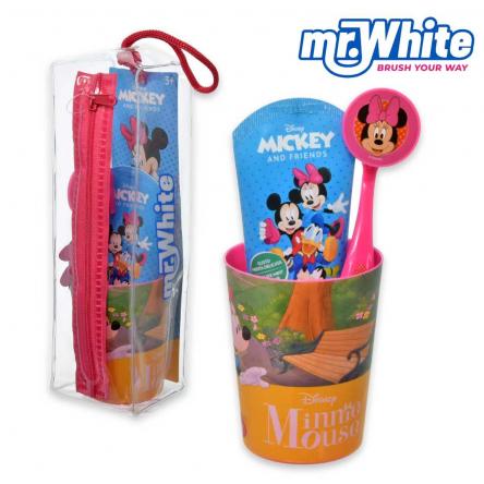 Pochette minnie (2d + dent 75ml + beaker)