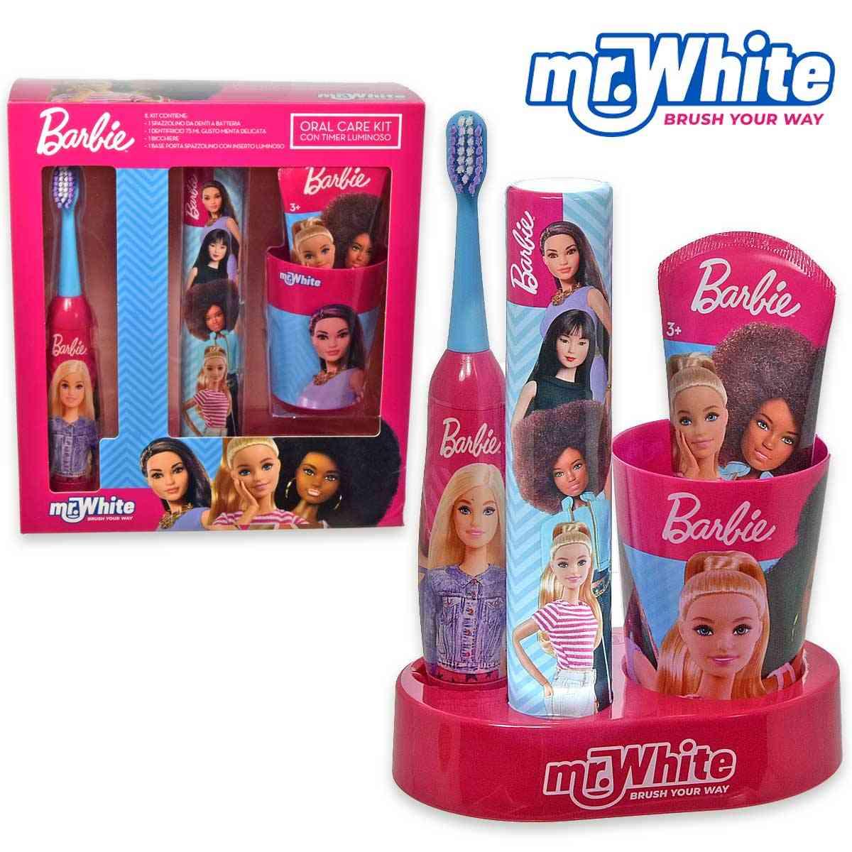 Barbie (base luminosa + turbo + dent 75ml + beaker)