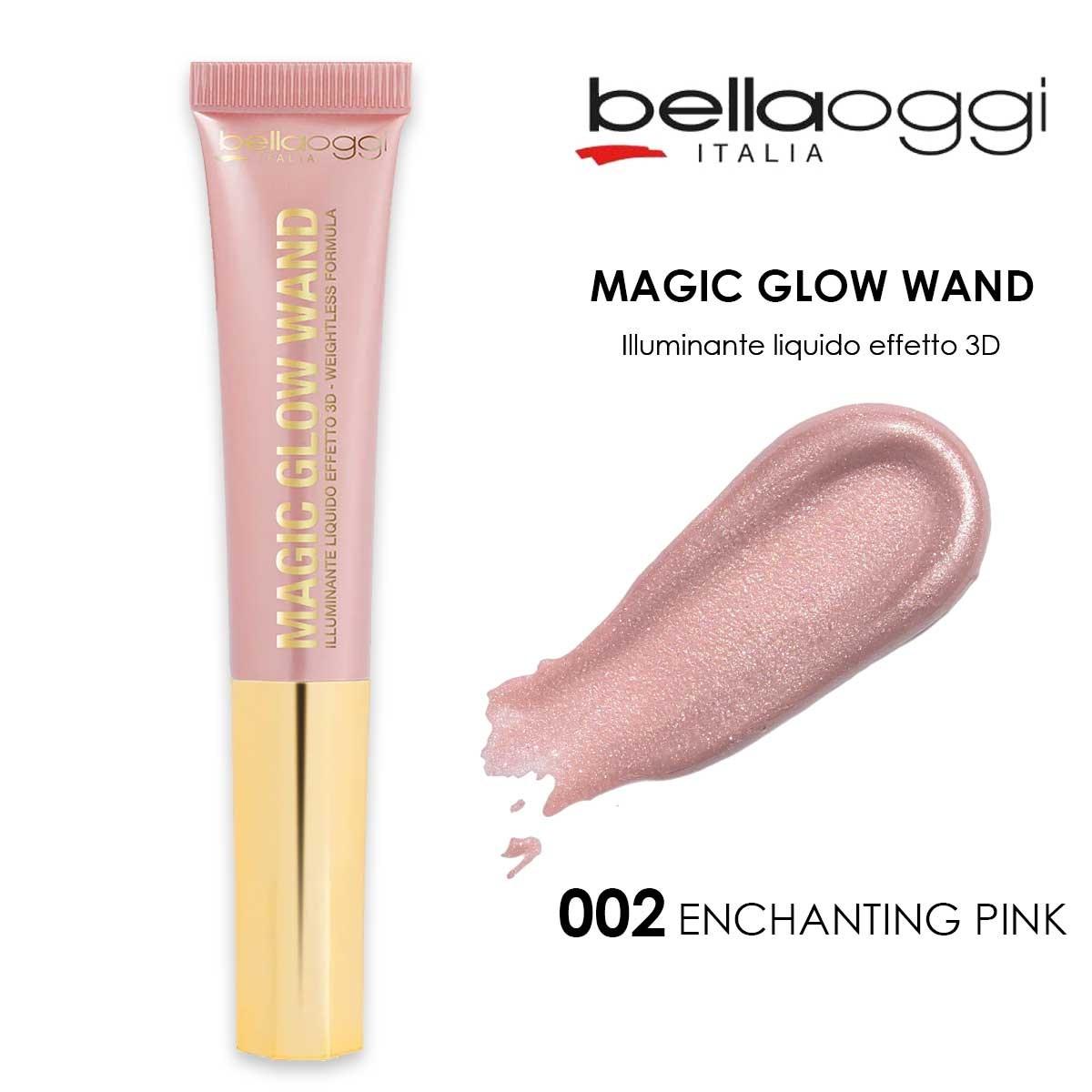 Bella oggi magic glow wand illuminante fluido enchanting pink 002