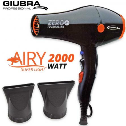 Giubra phon zero 21 super airy tourmaline 2000watt col.nero