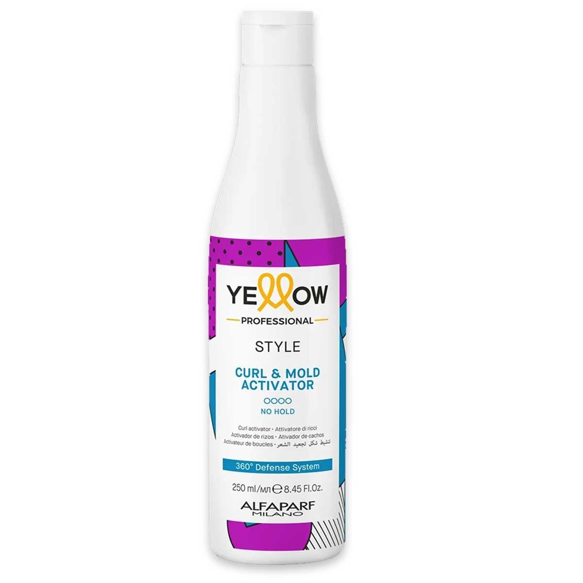 Alfaparf yellow style curl & mold activator new 250 ml