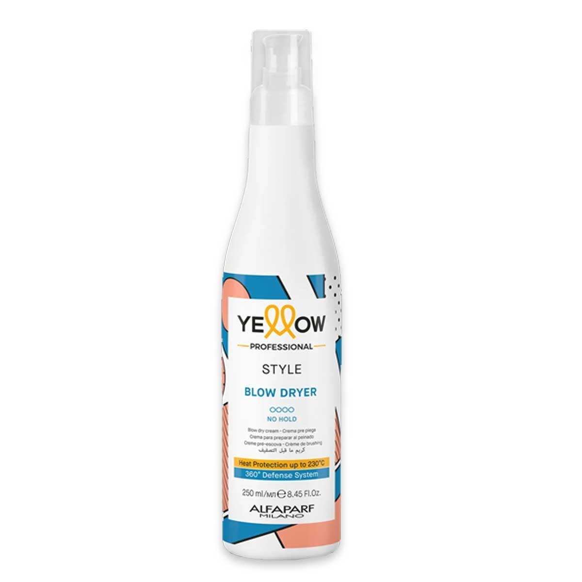 Alfaparf yellow style blow dryer 250 ml