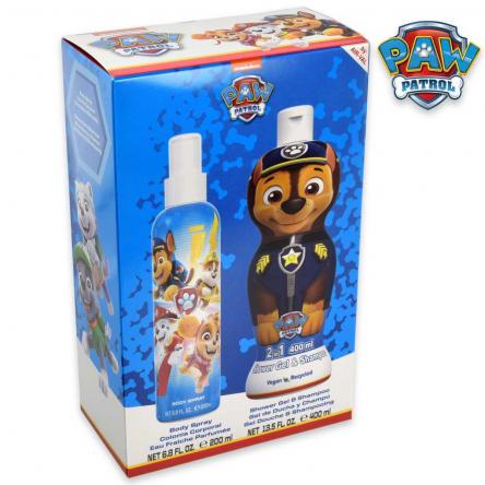 Paw patrol chase set body spray 200ml + gel&champu 1d 400ml