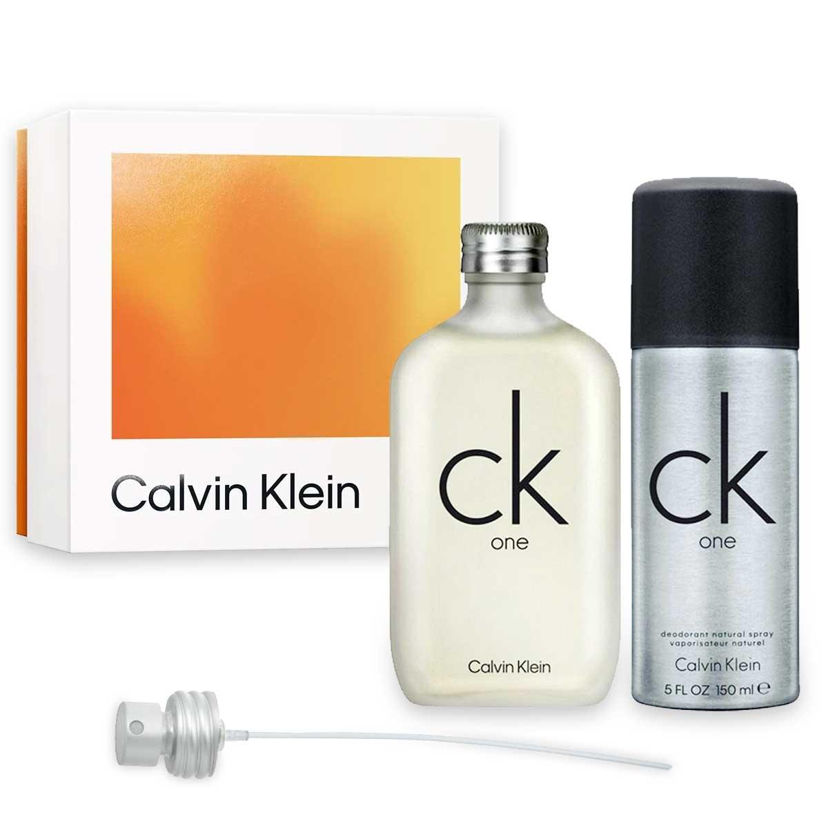 Ck one coffret edt 100 ml + deo spray 150 ml