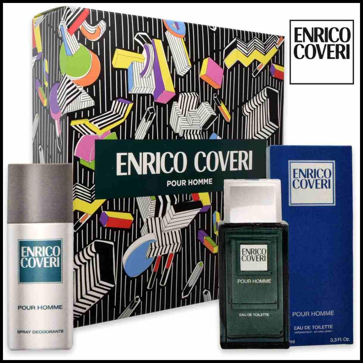 Enrico coveri coffret pour homme edt 100 ml + deo 150 ml