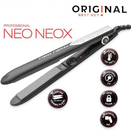 Sibel ultron obb straightener neoneox matt black/silver