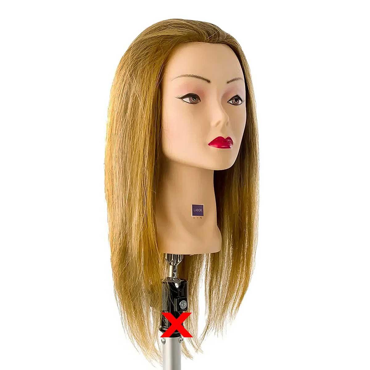 Labor 	testastudio 60 % naturali 40% fibra sintetica (sostegno non incluso)