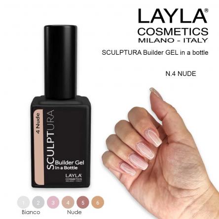 Layla sculptura builder gel n.4 nude