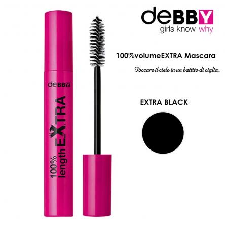 DEBBY 100%volume EXTRA Mascara  NERO