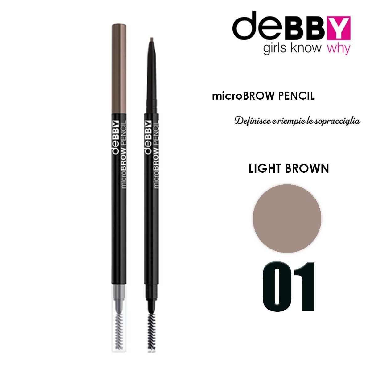DEBBY MICROBROW Pencil 01 LIGHT