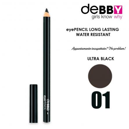 DEBBY MATITA OCCHI eyePENCIL LUNGA DURATA WATER RESISTANT 1