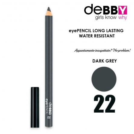 DEBBY MATITA OCCHI eyePENCIL LUNGA DURATA WATER RESISTANT 22