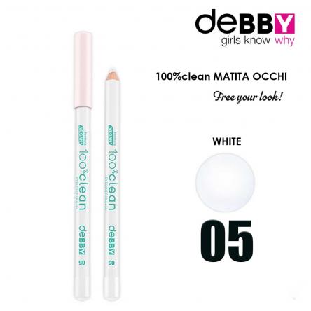Debby matita occhi 100% clean 5 white