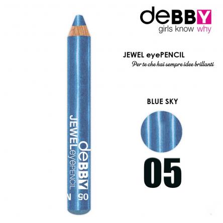 Debby matita occhi jewel 05 blue sky metal