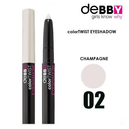 Debby color twist ombretto stick '02 champagne