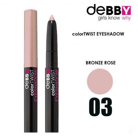 Debby color twist ombretto stick '03 bronze rose