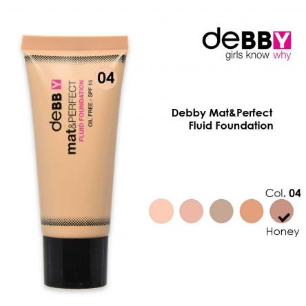 Debby fondotinta mat&perfect 04