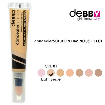 Debby correttore solution luminous 01 - light beige