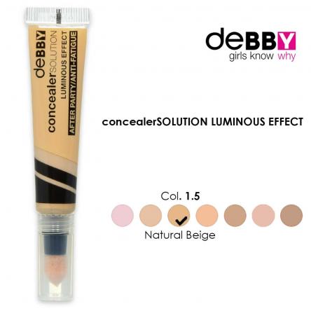 Debby correttore solution luminous 1,5  natural beige