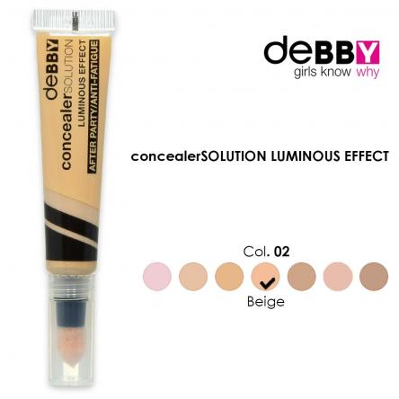Debby correttore solution luminous 02 - beige