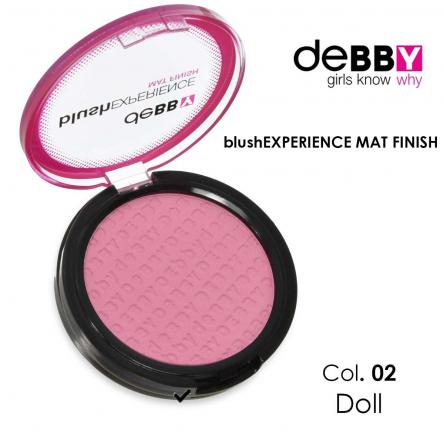 Debby blush experience mat finish 02 doll