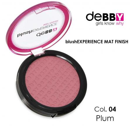 Debby blush experience mat finish 04 plum