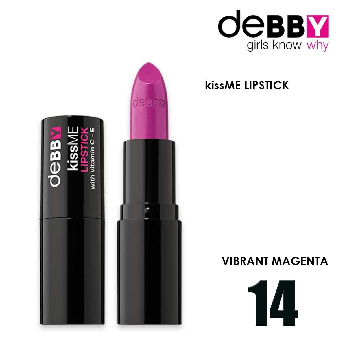 Debby rossetto kiss me lipstick creamy 14