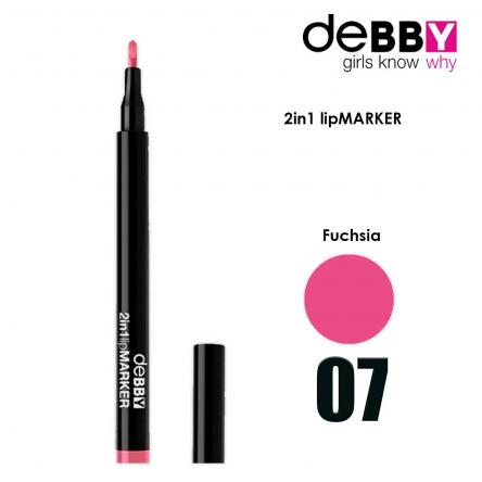 Debby lip marker 2 in 1 col.07