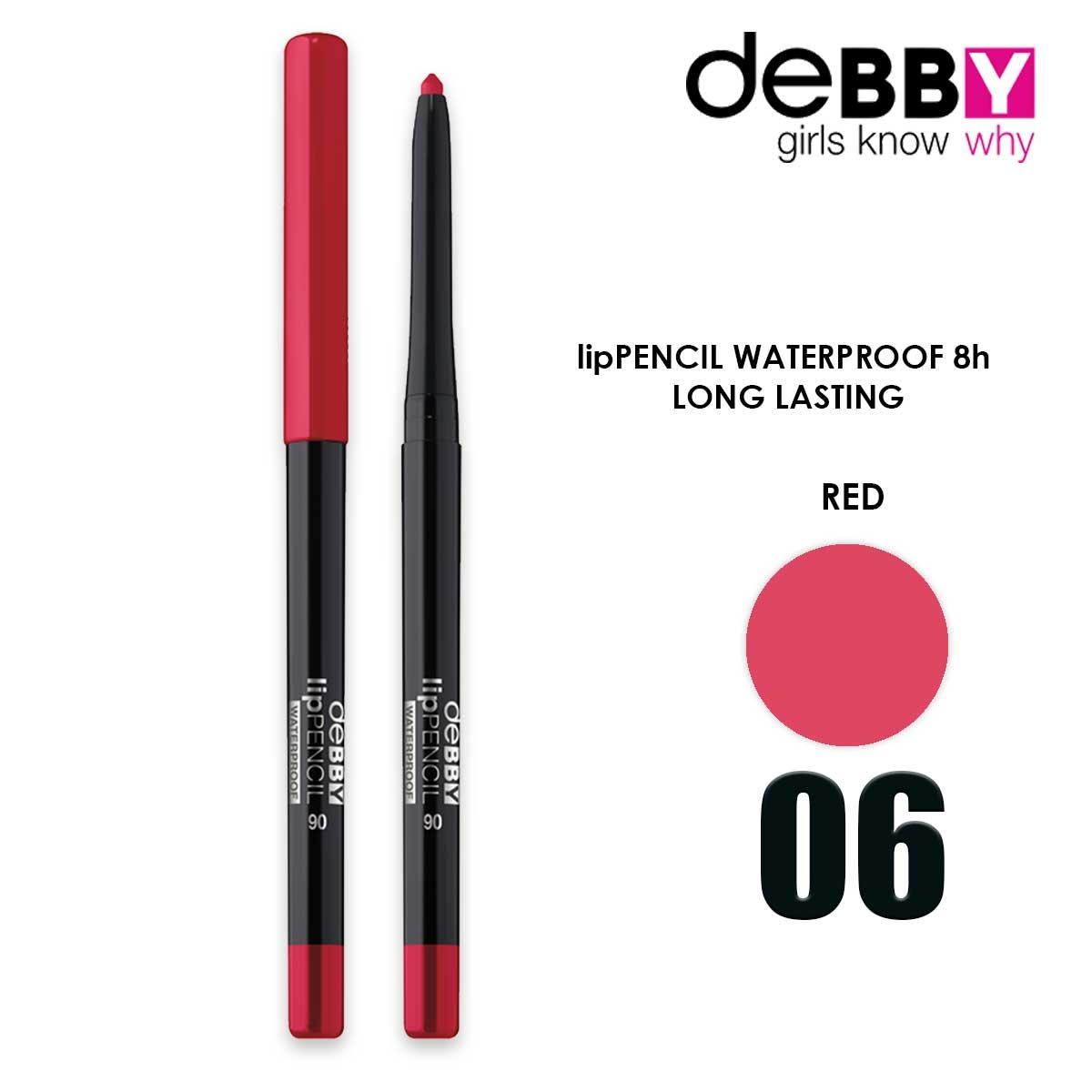 Debby matita labbra waterproof 6 red