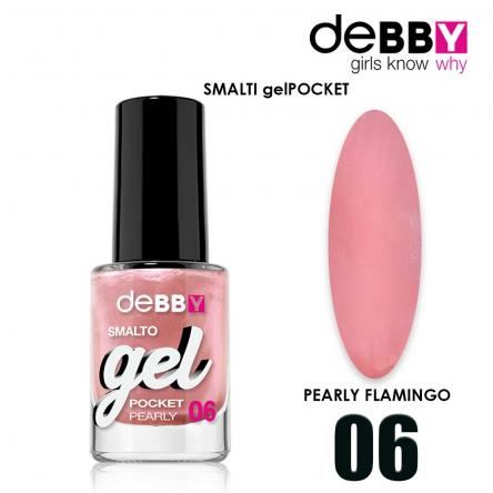 Debby smalto gel pocket 06 pearly flamingo