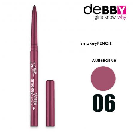 Debby debby matita occhi smokey pencil 06 aubergine