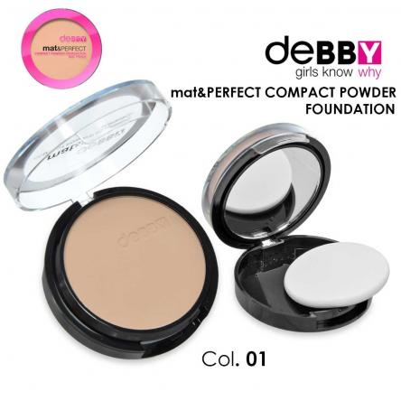 Debby debby fondotinta compatto 1 ivory