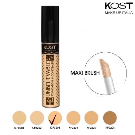 Fondotinta unbelievable 12h kost 203