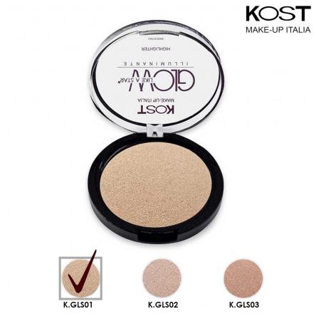 Polvere compatta illuminante glow like a star kost 01