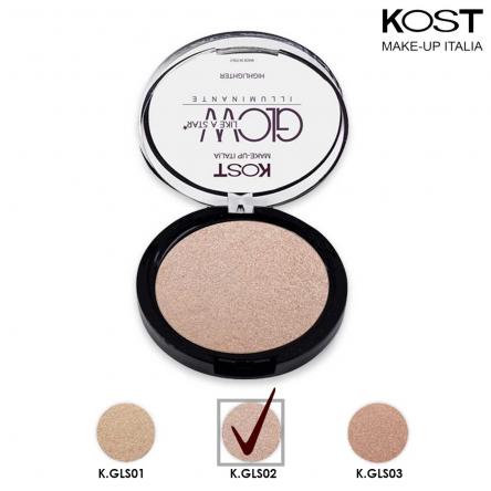 Polvere compatta illuminante glow like a star kost 02