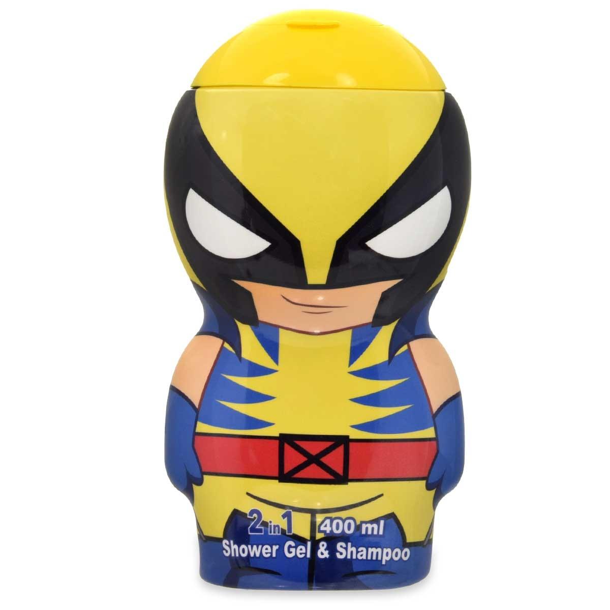 Wolverine 2d shower gel & shampoo 400 ml