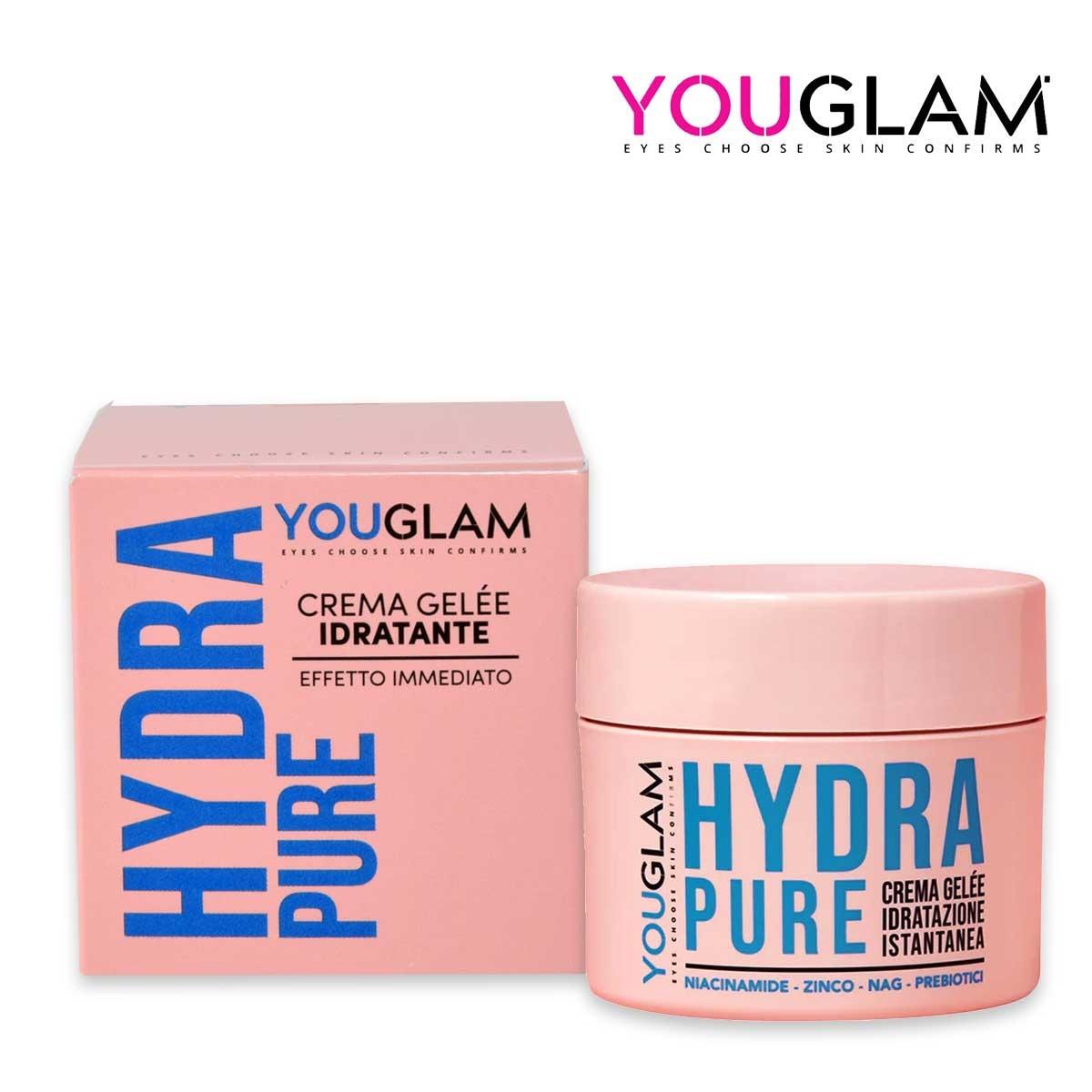 You glam hydra pure crema gelÉe idratazione istantanea