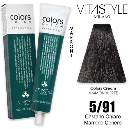 Vitastyle colors cream senza ammoniaca 100 ml 5.91