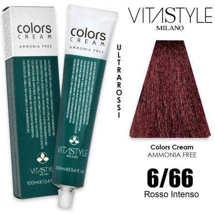 Vitastyle colors cream senza ammoniaca 100 ml 6.66
