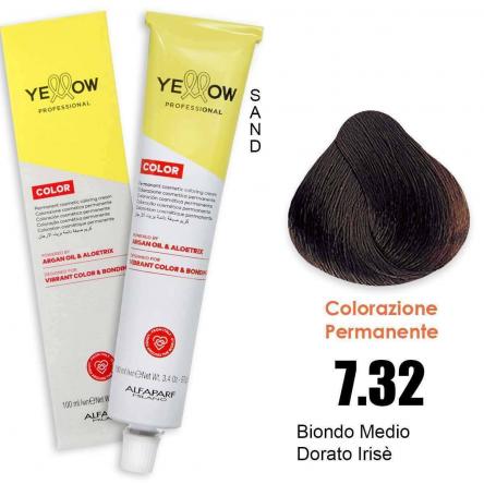 Alfaparf yellow color permanent 7.32 100ml