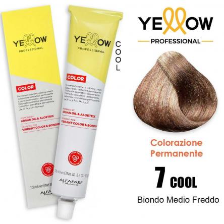 Alfaparf yellow color permanent 7 cool 100ml