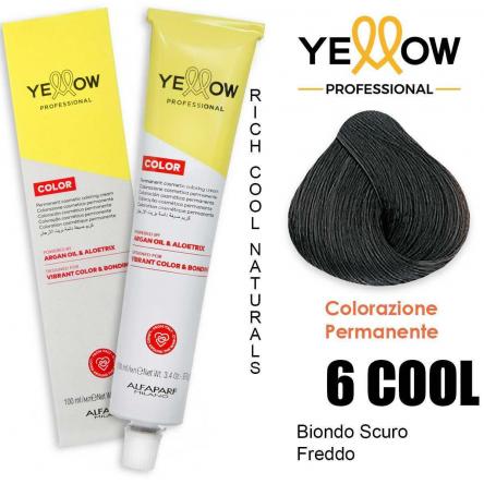 Alfaparf yellow color permanent 6 cool 100ml